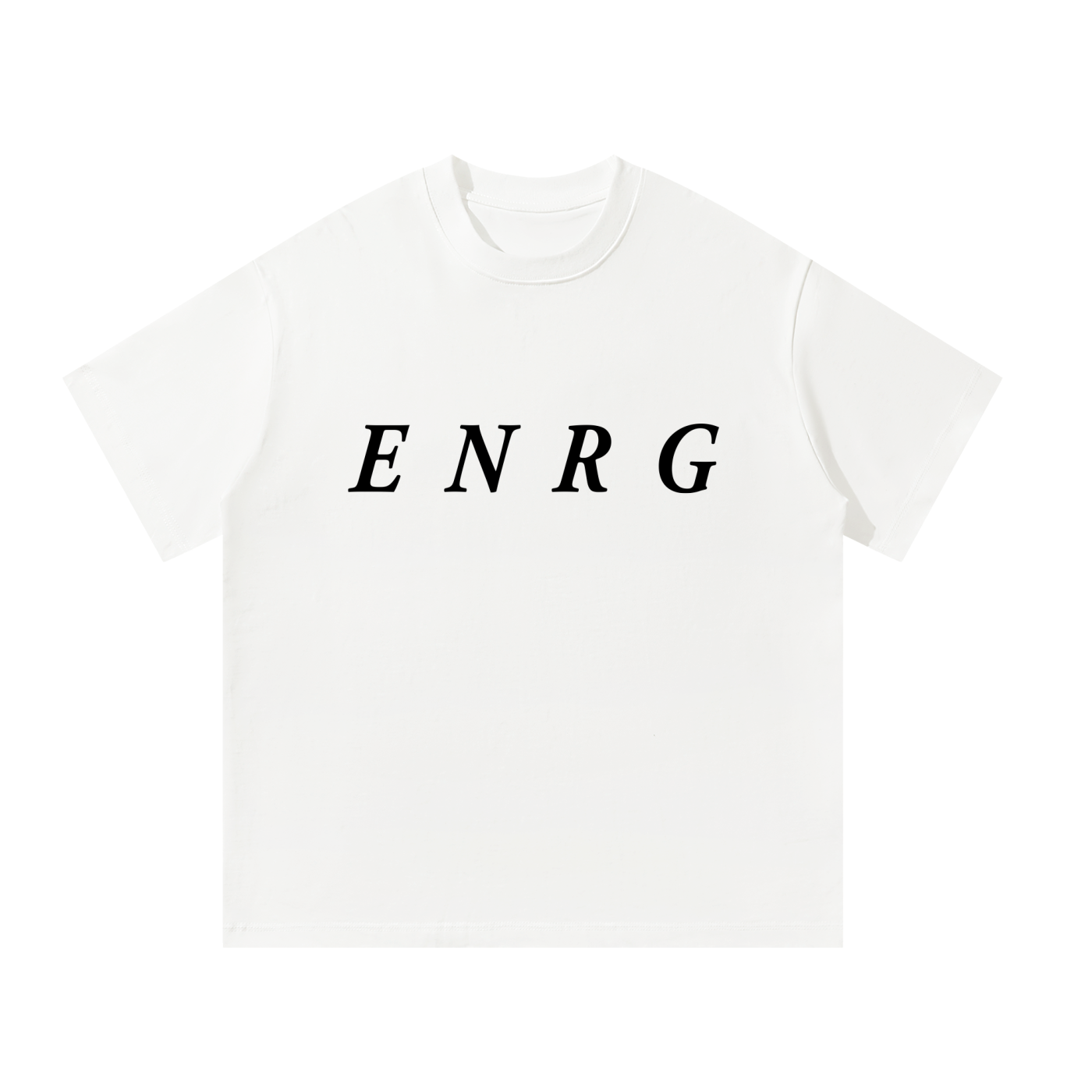 ENRG Unisex Oversized T-Shirt (Wht)