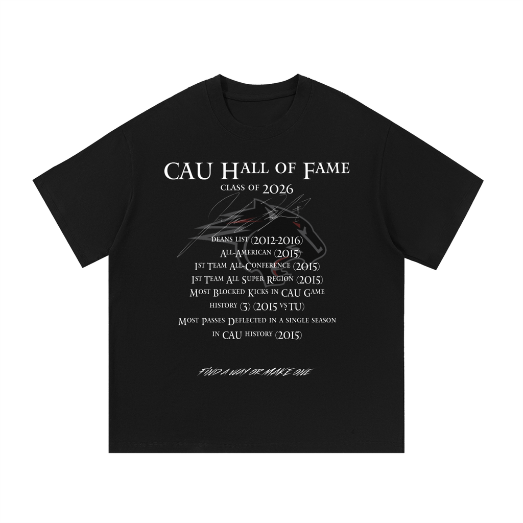 Autographed Limited J. Tate CAU Hall of Fame  Legacy Collection – C/o 2026